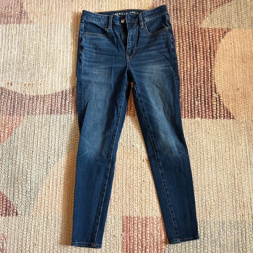 AMERICAN EAGLE Hi-Rise 360 Next Level Stretch Jeggings